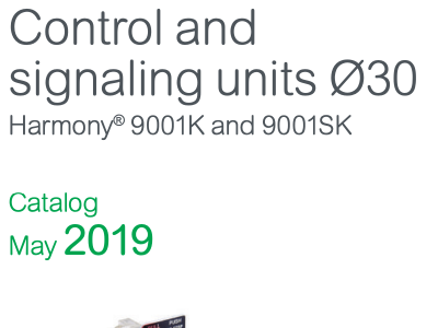 Control and signaling Units Ø30 - Harmony 9001K and 9001SK –Catalog